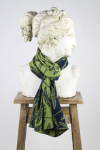 Load image into Gallery viewer, McKernan Dragonfly Green Acre Scarf