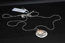 Load image into Gallery viewer, Tempest Designs Organic Oval Layers w/ Crystals Necklace