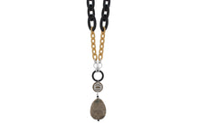 Load image into Gallery viewer, Nour London Semi-precious Long Resin Chain
