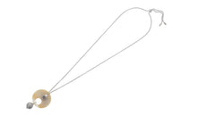Load image into Gallery viewer, Nour London Semi-precious C Pearl Pendant