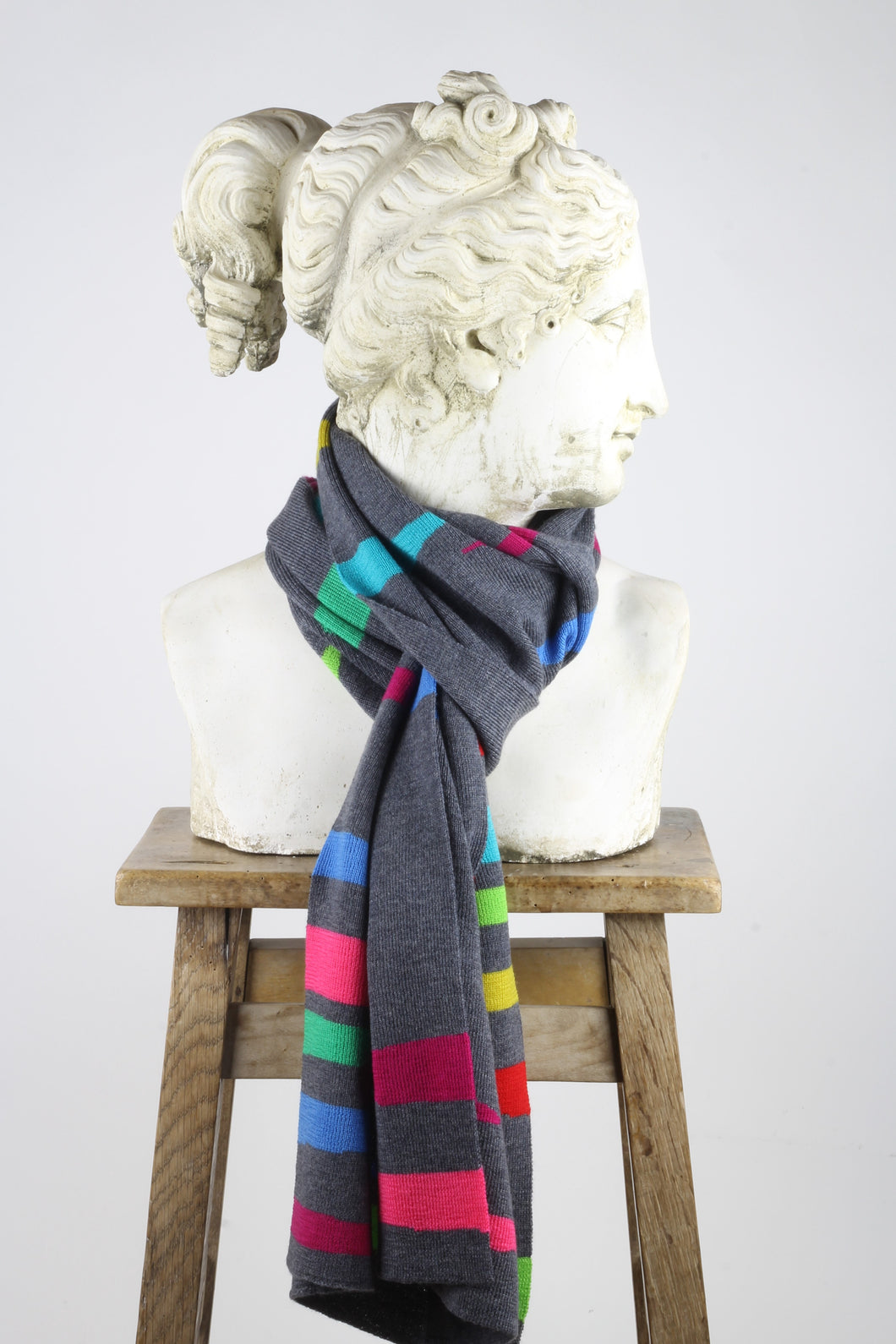 McKernan Swish Grey Parrot Scarf