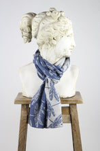 Load image into Gallery viewer, McKernan Dragonfly Delft Scarf
