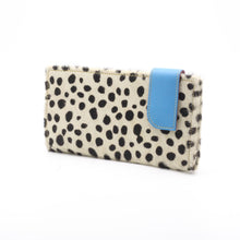 Load image into Gallery viewer, Nephele May Blue Leather Purse
