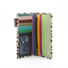 Load image into Gallery viewer, Nephele May Blue Leather Purse

