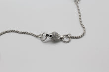 Load image into Gallery viewer, Nour London Clear Crystal Long Necklace

