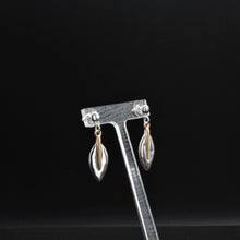 Load image into Gallery viewer, Tempest Designs Contemporary Leaf Shape Earrings
