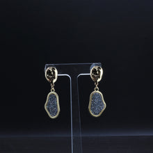 Load image into Gallery viewer, Tempest Designs Organic Shaped Post w/ Organic Resin Earrings
