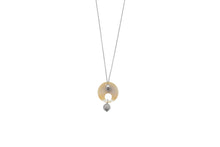Load image into Gallery viewer, Nour London Semi-precious C Pearl Pendant
