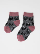 Load image into Gallery viewer, Thought Kitty Bamboo Organic Cotton Blend 4 Pack Baby Socks Gift Box
